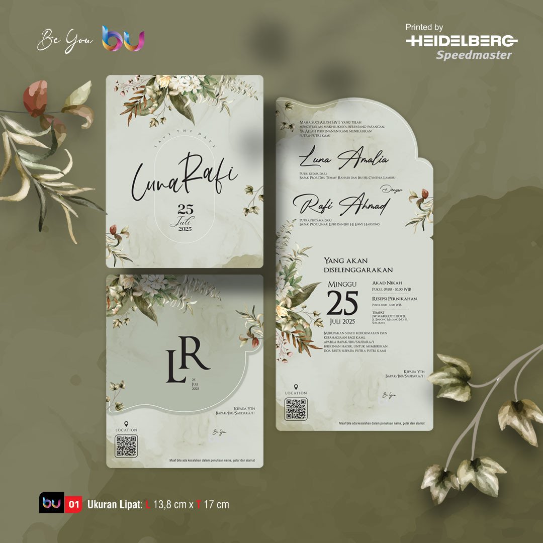 Undangan Pernikahan | Seri Be You 01