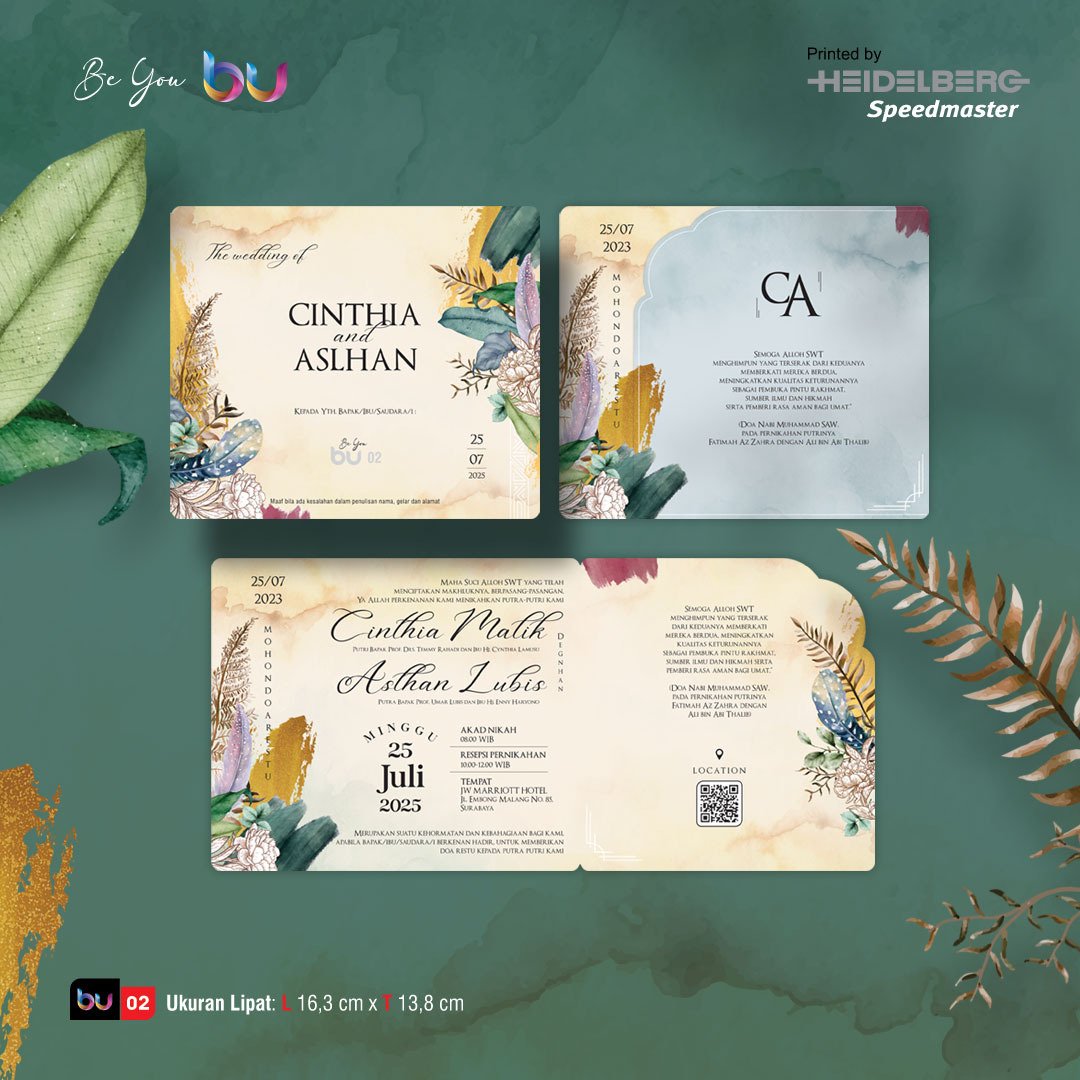 Undangan Pernikahan | Seri Be You 02