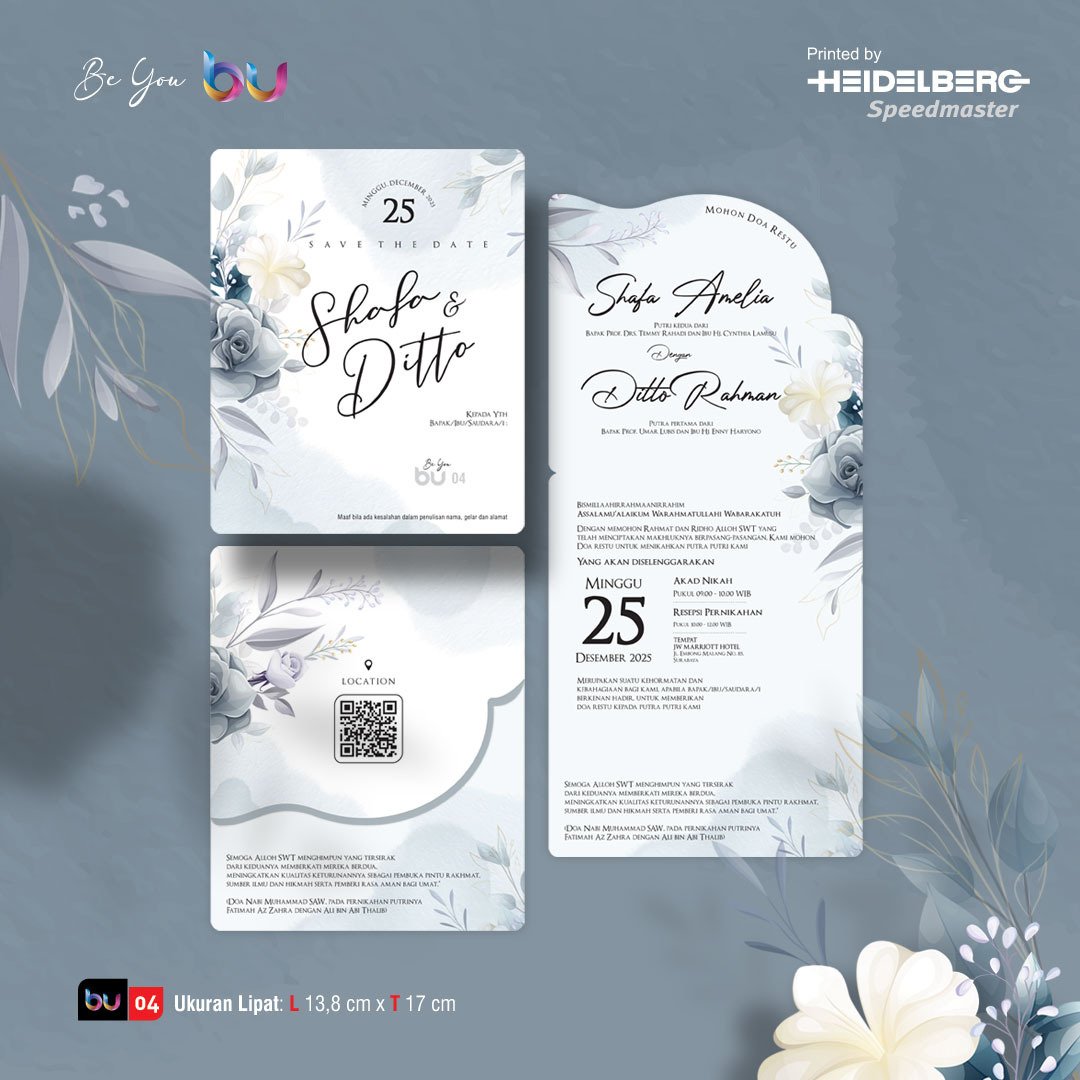 Undangan Pernikahan | Seri Be You 04