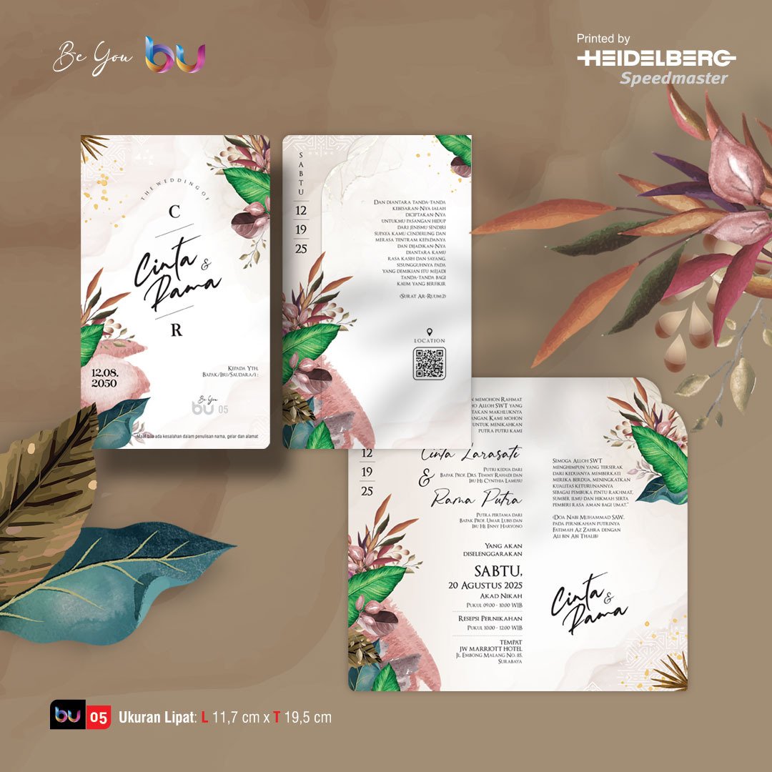 Undangan Pernikahan | Seri Be You 05