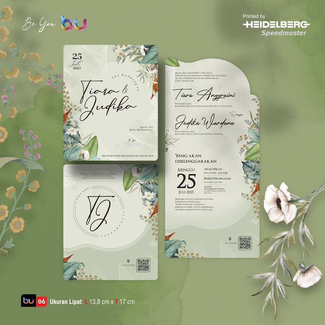 Undangan Pernikahan | Seri Be You 06