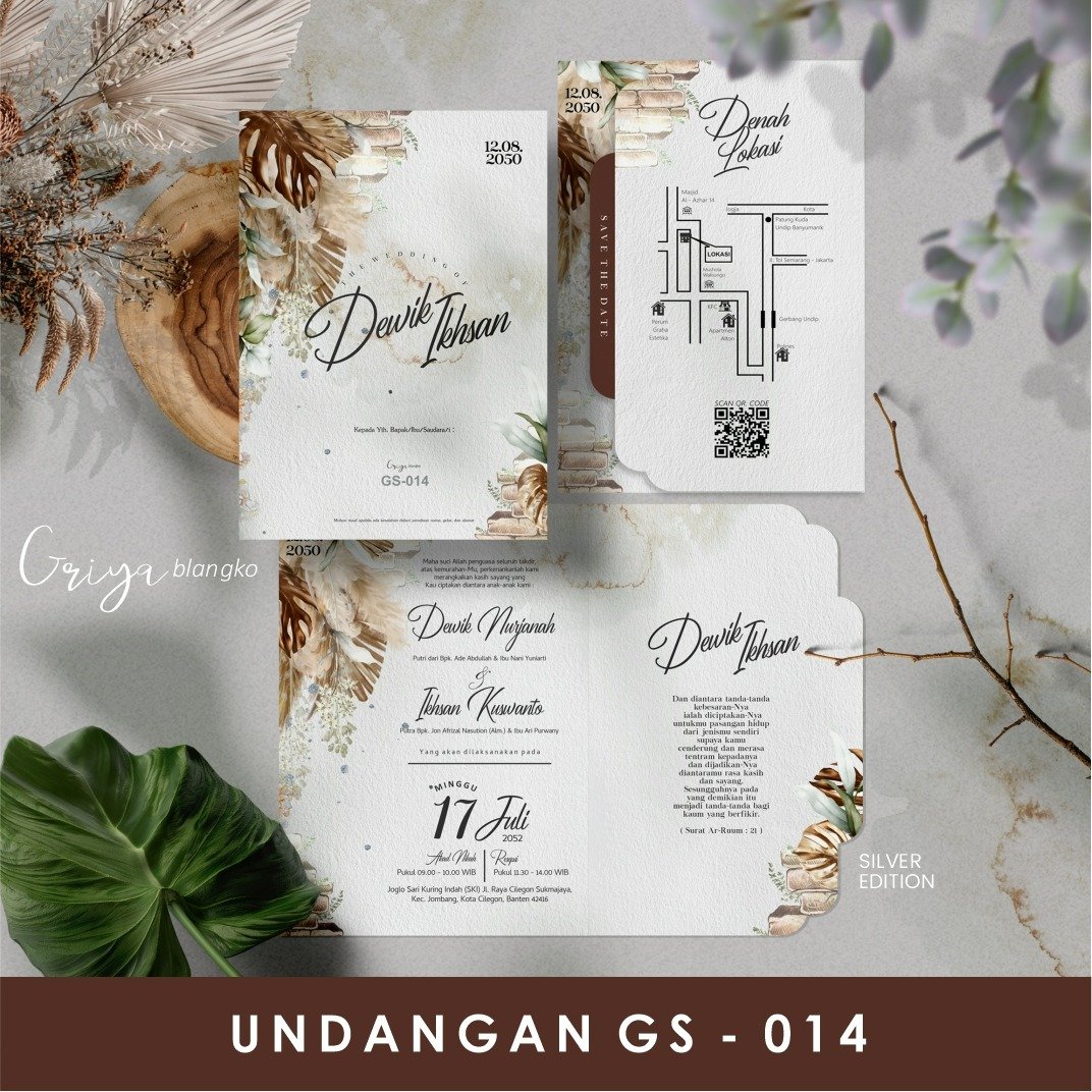 Undangan Nikah | Seri Griya Silver 014