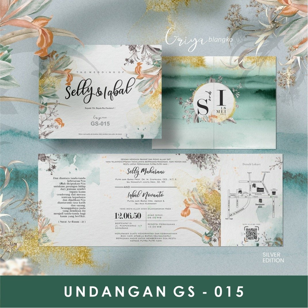 Undangan Nikah | Seri Griya Silver 015
