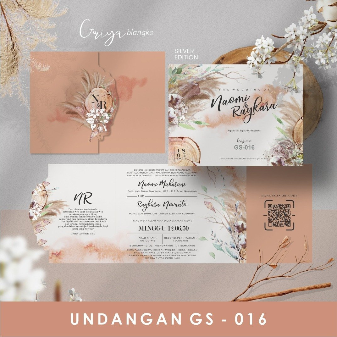 Undangan Nikah | Seri Griya Silver 016