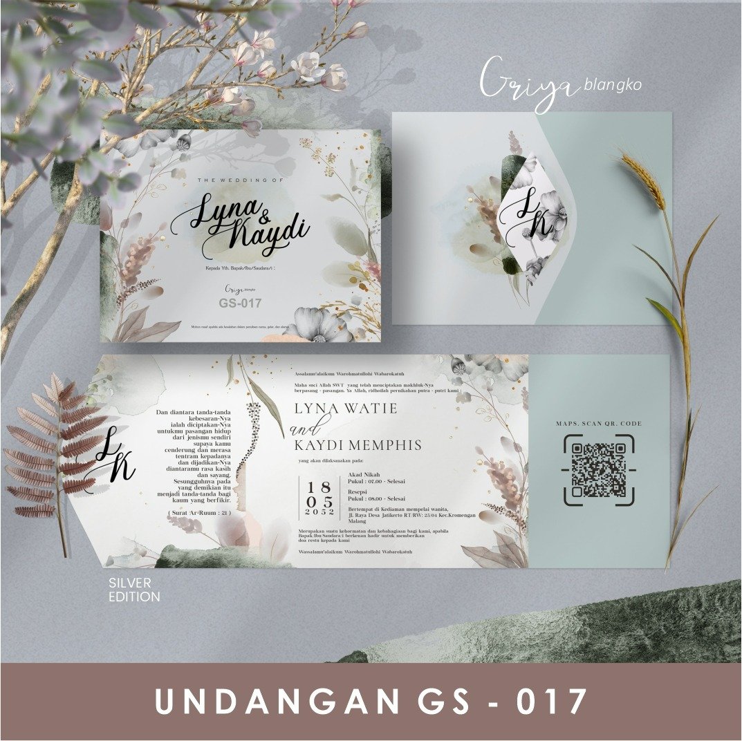 Undangan Nikah | Seri Griya Silver 017