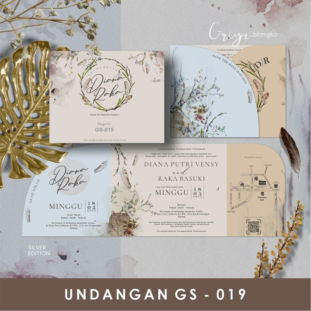 Undangan Nikah | Seri Griya Silver 019