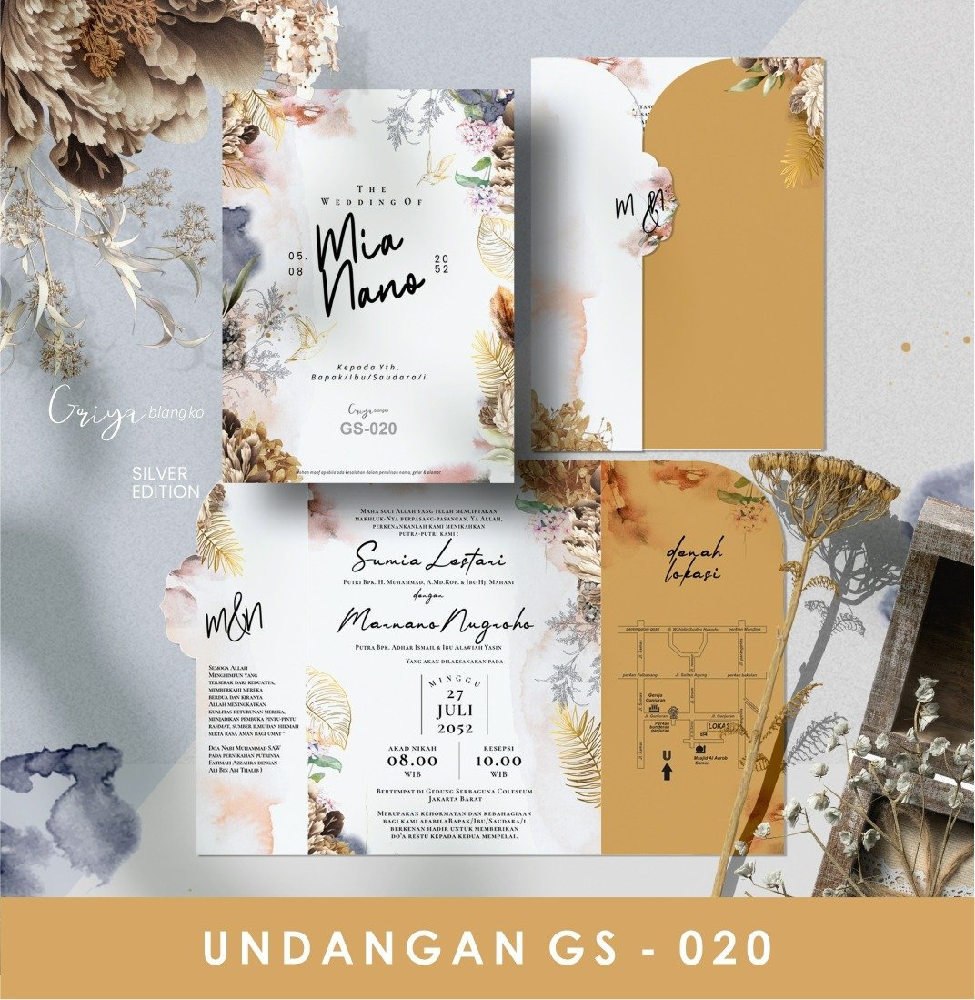 Undangan Nikah | Seri Griya Silver 020