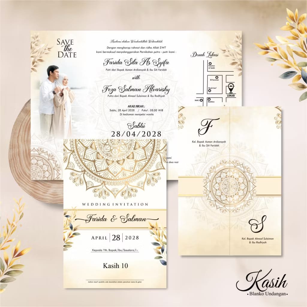 Undangan Nikah | Seri Kasih 10