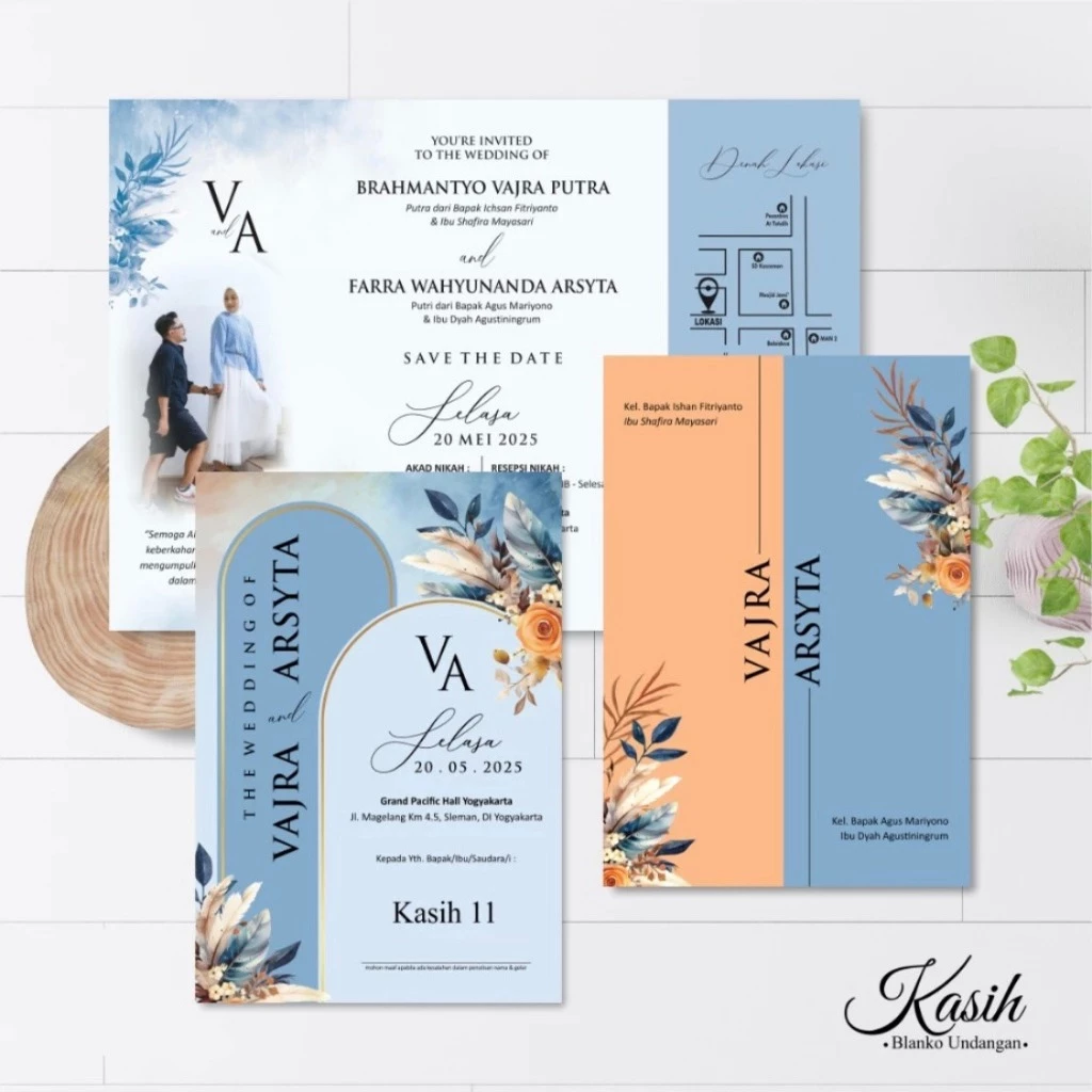 Undangan Nikah | Seri Kasih 11