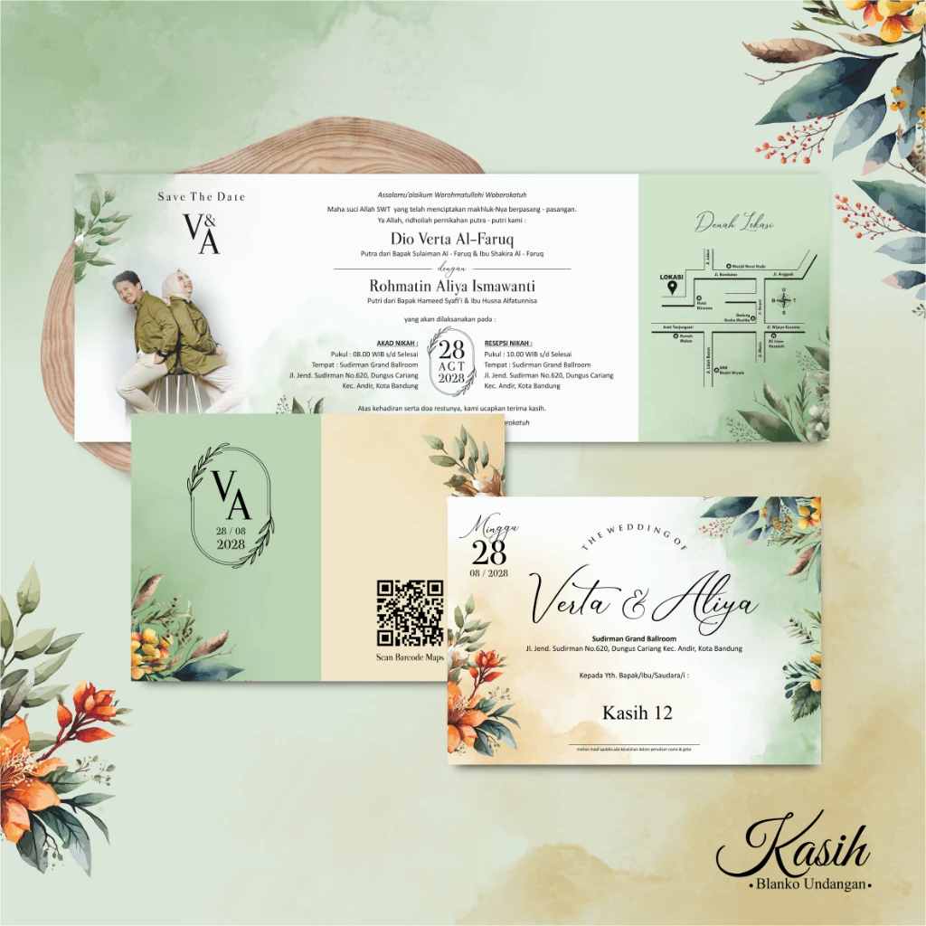 Undangan Nikah | Seri Kasih 12