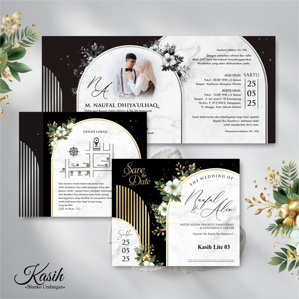 Undangan Nikah | Seri Kasih Lite 03