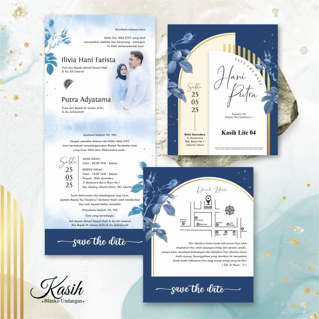 Undangan Nikah | Seri Kasih Lite 04