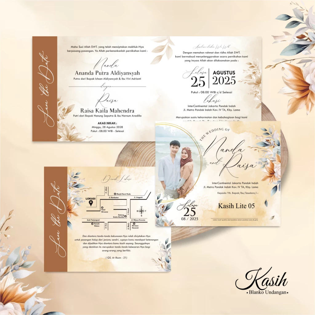 Undangan Nikah | Seri Kasih Lite 05