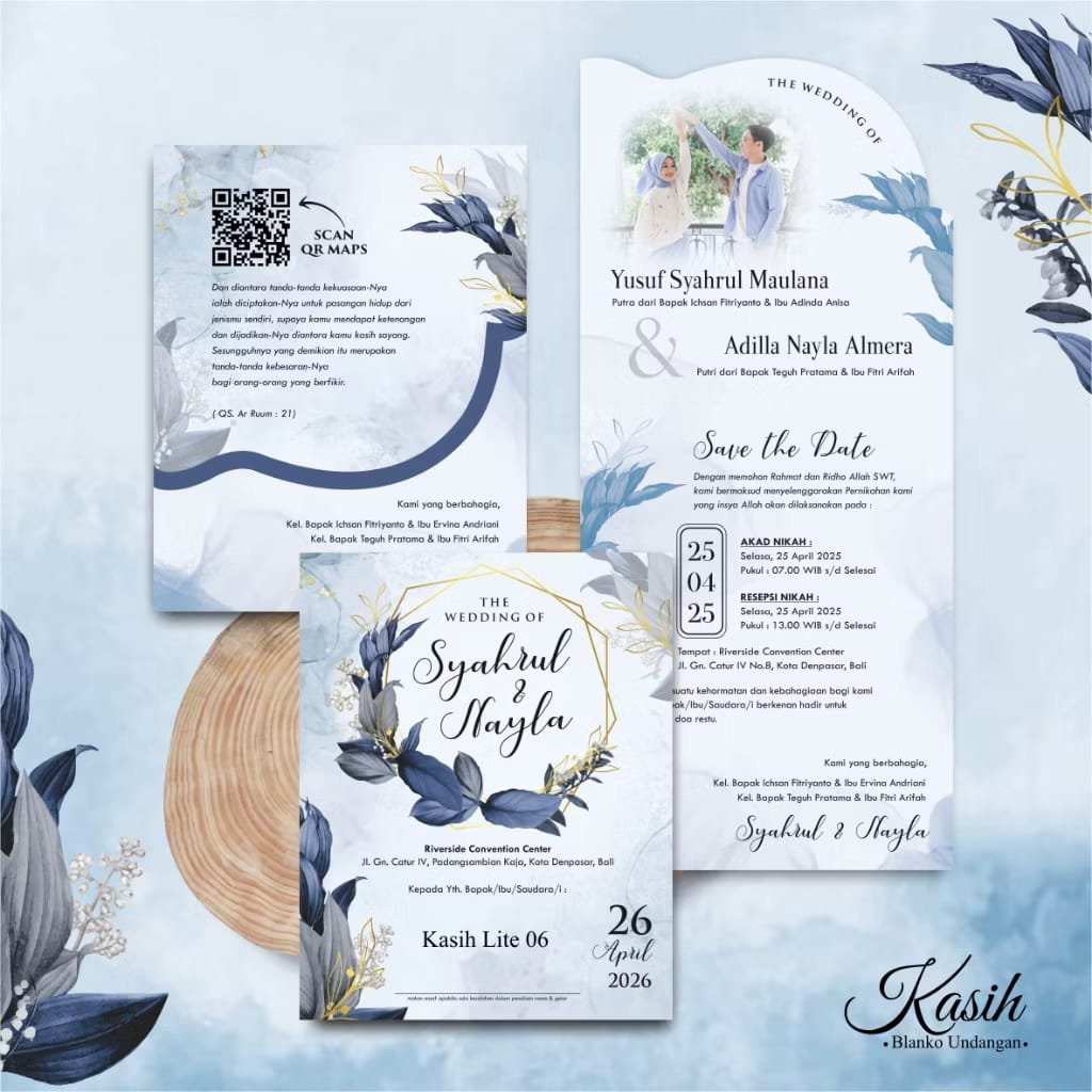 Undangan Nikah | Seri Kasih Lite 06