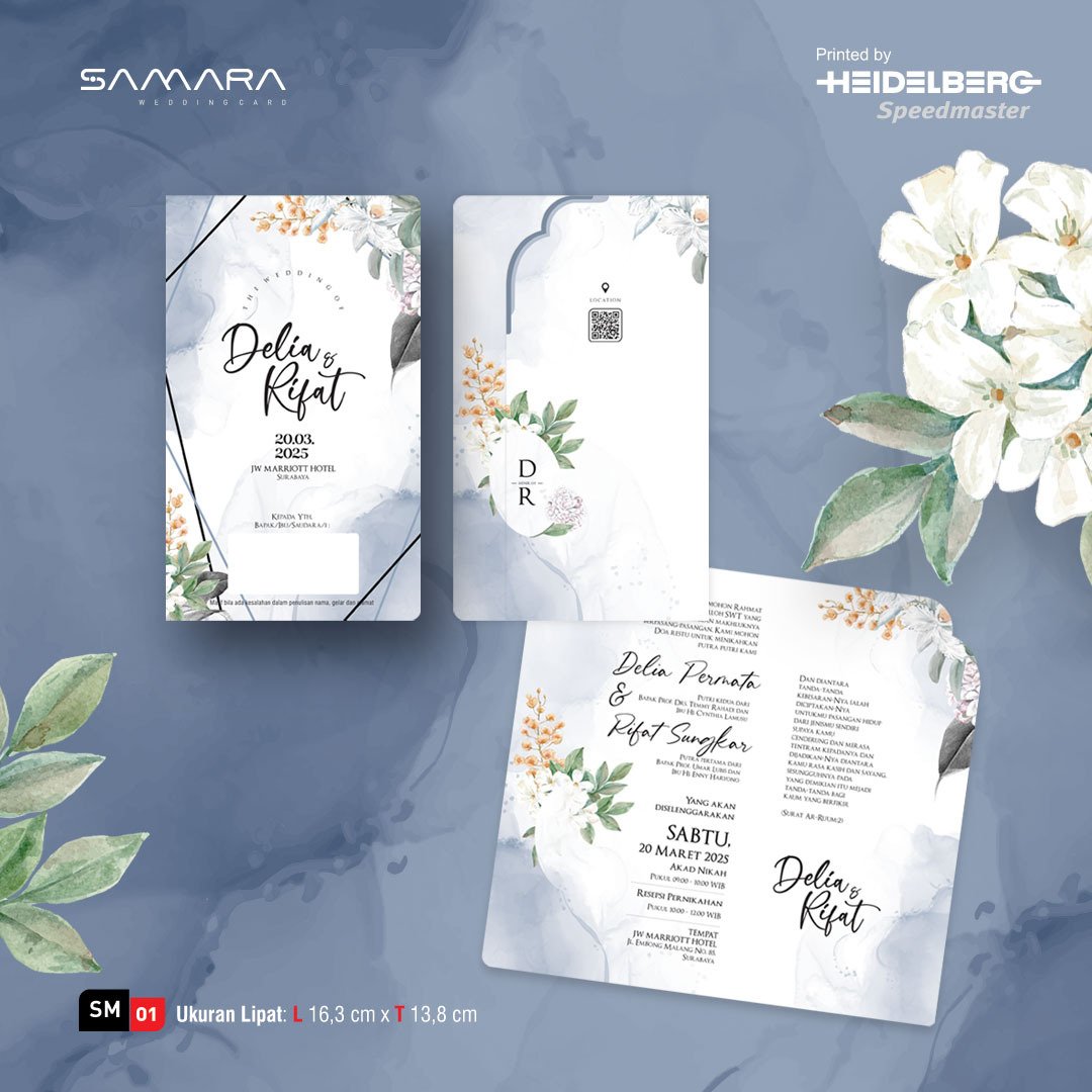 Undangan Nikah | Seri SAMARA 01
