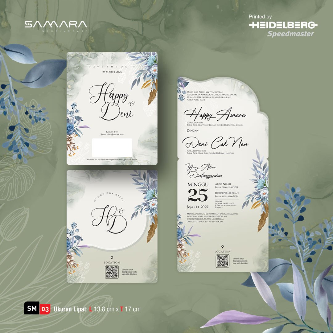 Undangan Nikah | Seri SAMARA 03