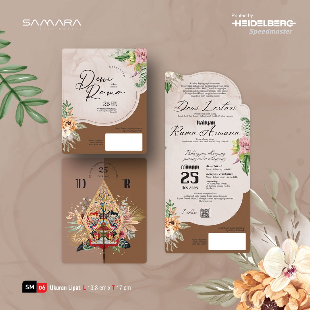 Undangan Nikah | Seri SAMARA 06